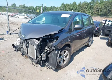 2015 Toyota Sienna L 7 Passenger from USA, damaged, VIN 5TDZK3DCXFS644814